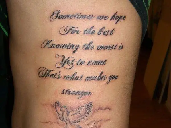 25 inspirational words for tattoos you should check today