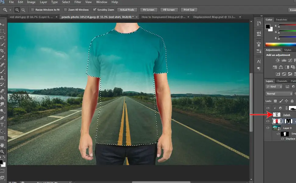 13 Step by Step Transparent Clothes Effect Tutorial in Photoshop