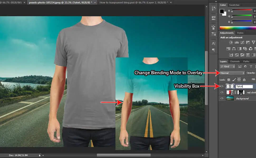 13 Step by Step Transparent Clothes Effect Tutorial in Photoshop