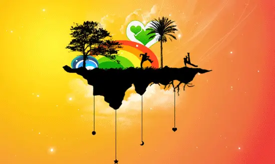 beautiful-rainbow-island-wallpaper