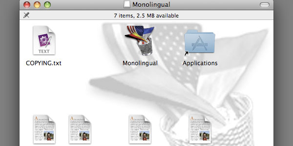 Monolingual MAC