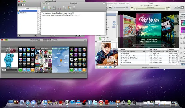 Mac Theme Windows 7 Desktop