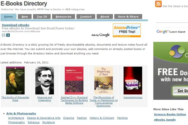 E-Books Directory