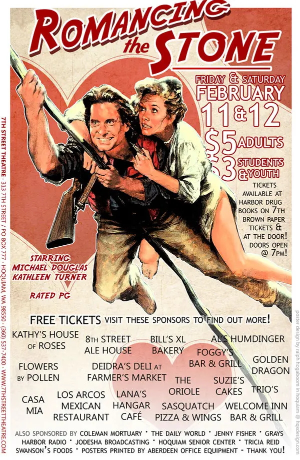 Romancing the Stone @ 7th Street Theatre