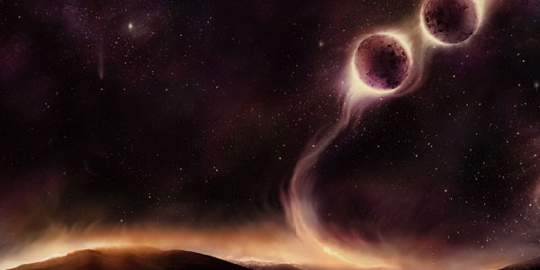 Planets Colliding in Our Galaxy Photoshop Tutorial