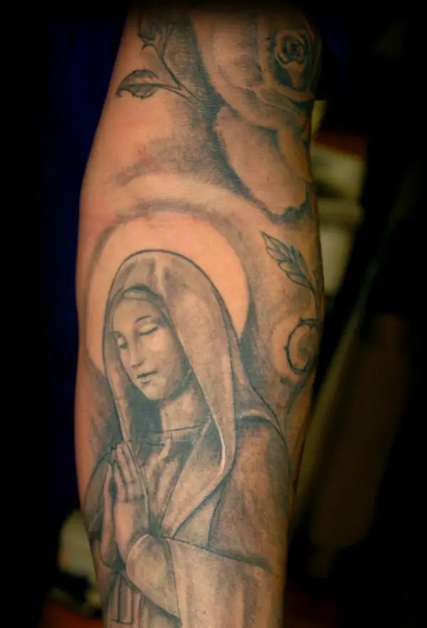 Religious statue part sleeve