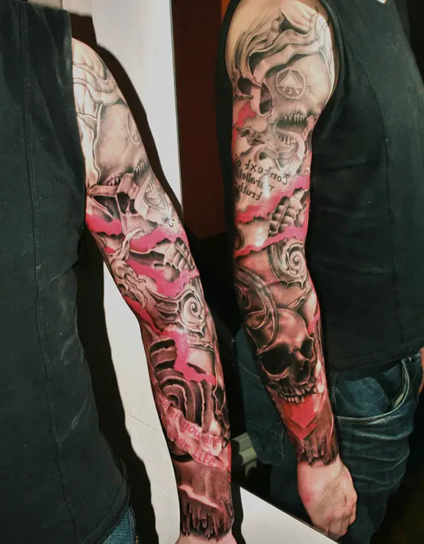 full sleeve tattoo