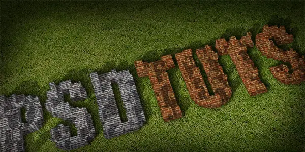 Use Google Sketchup and Photoshop to Create 3D Typography