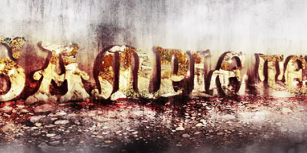 Design Awesome Grungy Text Effect with Stone Texture in Photoshop
