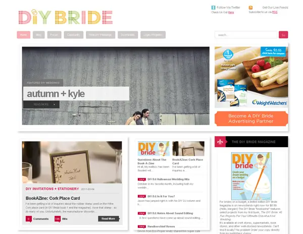 30 Adorable Wedding Websites