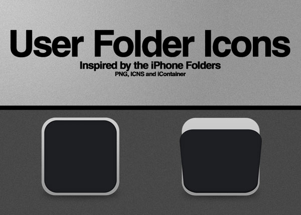 iPhone Folder Icons