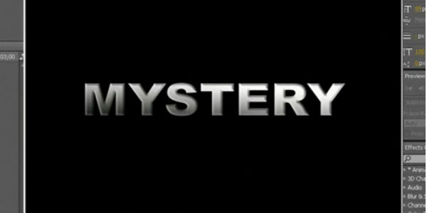 Mystery Text in Adobe After Effects