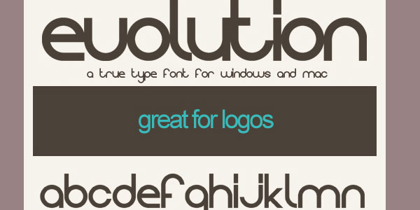 Evolution True Type Font