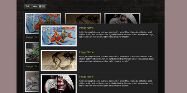 Easy Display Switch with CSS and jQuery