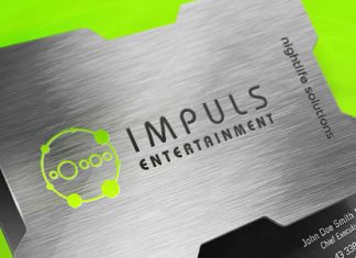 30 Great Looking Metal Business Cards