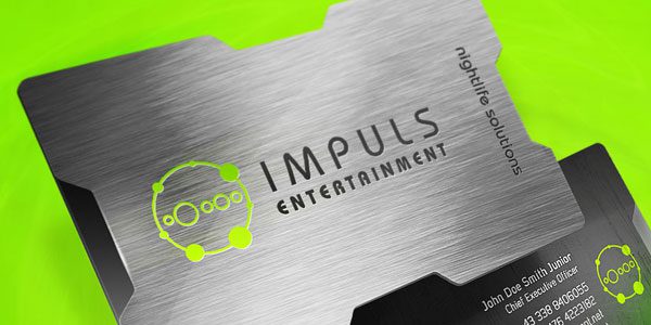 30 Great Looking Metal Business Cards