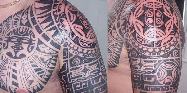 aquarius tribal tattoos for men