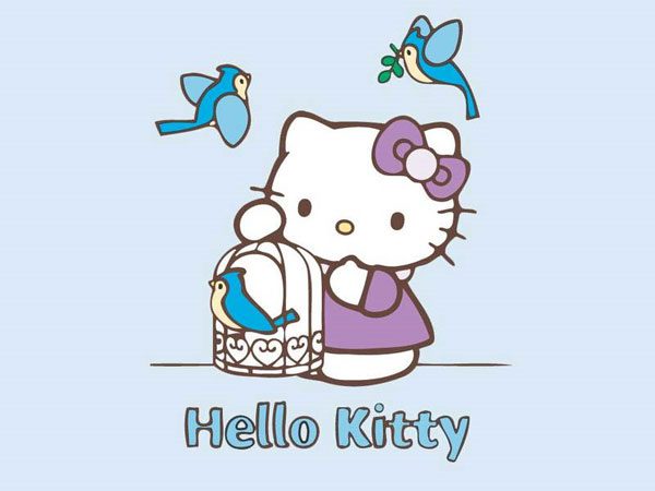 Download 680 Koleksi Gambar Hello Kitty Wallpaper Warna Biru Terbaik 