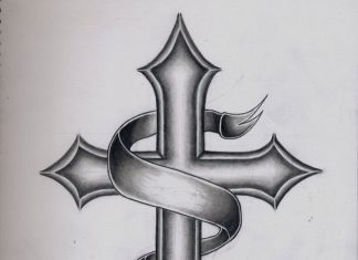 25 Plead Cross Tattoos For Men