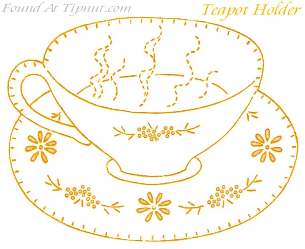 Vintage Teapot Holder Pattern