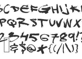 50 Awesome Graffiti Fonts