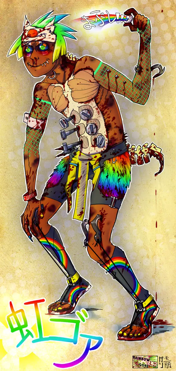 Rainbow Gore - Mascot Contest