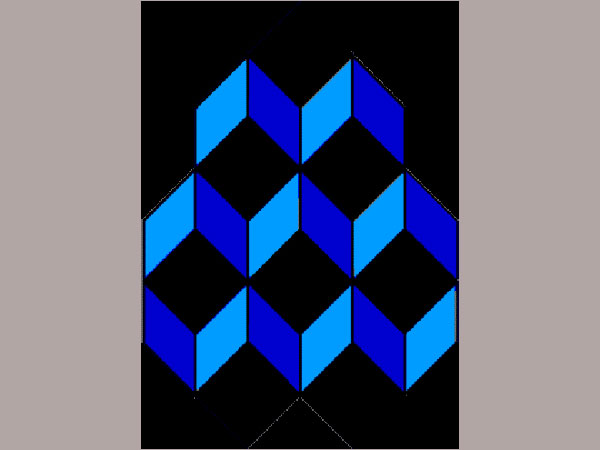 Count Cubes Illusion