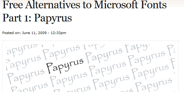 Free Alternatives to Papyrus