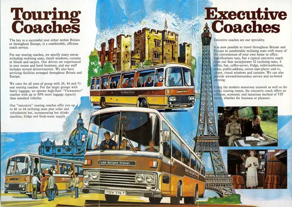 Len Wright Travel Brochure