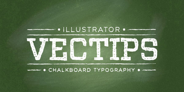 Create a Chalkboard Type Treatment