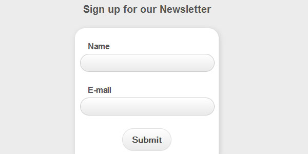 Styling a Simple Form using CSS3