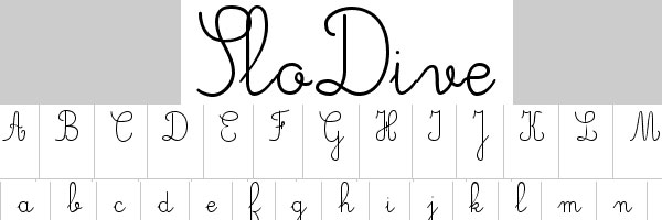 20 Awesome Fonts For Cursive Letters
