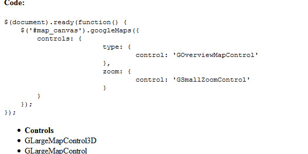 Google Maps jQuery Plugin V1.01