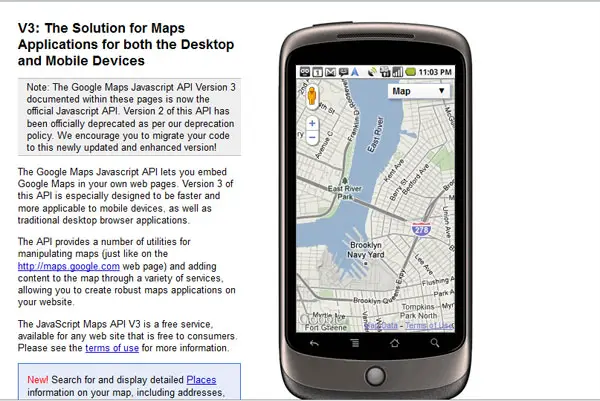 Google Maps JavaScript API V3