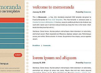25 Free Web Design Templates
