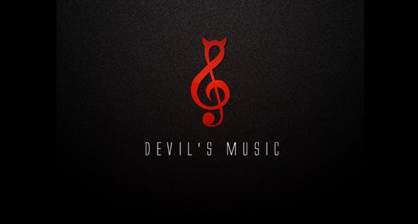 25 Tempting Cool Logo Designs Devils S Music