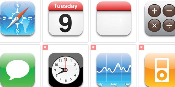 15 Free iPhone App Icons  Design Press