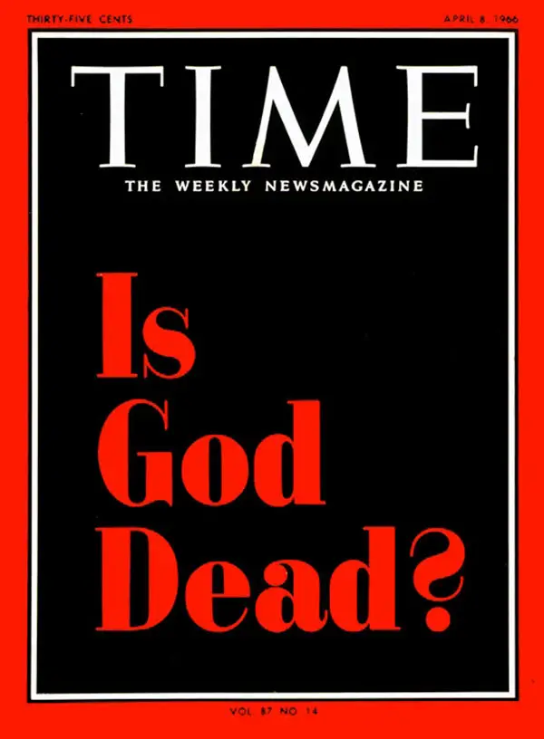 time || title - is god dead?