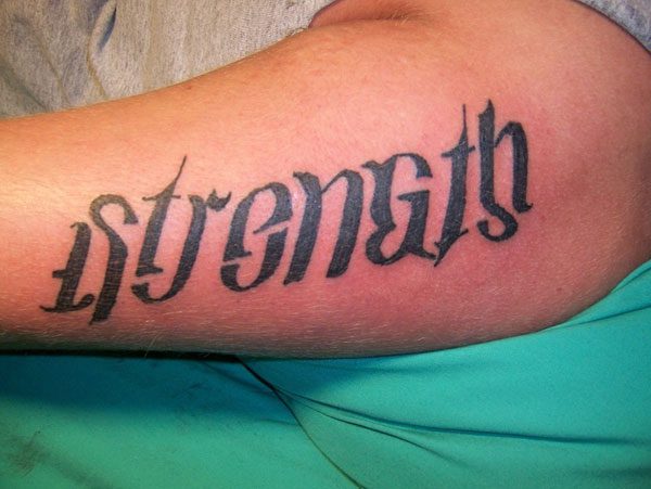 Tattoo uploaded by Mark Santo • #ambigram #flipscript #family #Forever •  Tattoodo