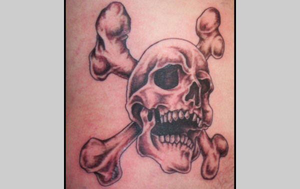skull tattoo by mil5 on DeviantArt