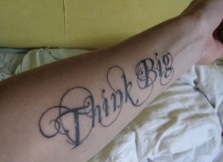 20 Cool Designs Using Tattoo Lettering