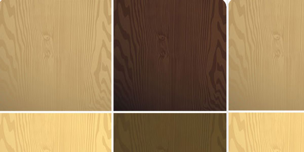Different Wood Textures Vector
