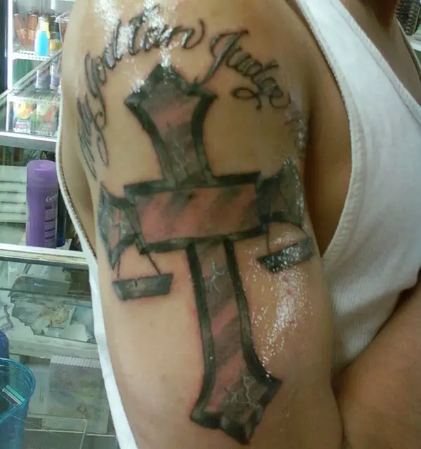 Only God Can Judge Me  INKOTATTOO