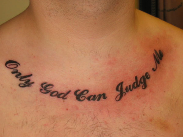 101 Best Only God Can Judge Me Tattoo Ideas You Will Love  Outsons
