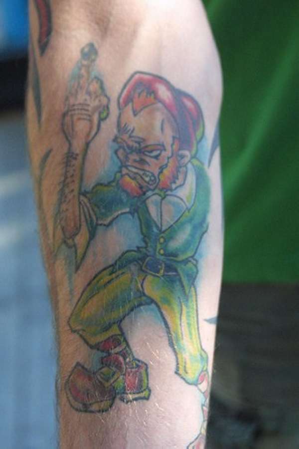 Irish Leprechaun Tattoo