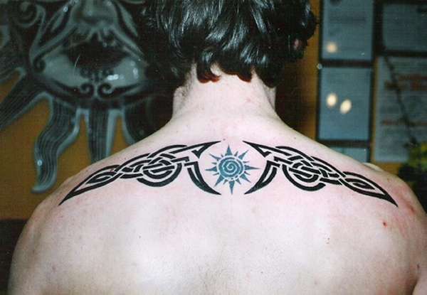 Tribal Irish Celtic Knotwork Tattoo