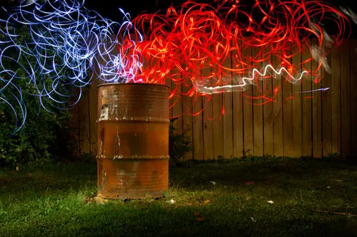 Light Painting, False Conflagration