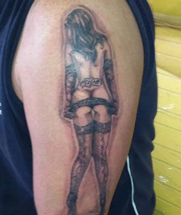 Not Naked pinup girls with tattoos good phrase Think, that Naked pinup girls with tattoos and