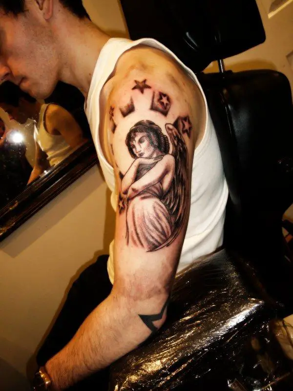 12 Angel Tattoo Designs