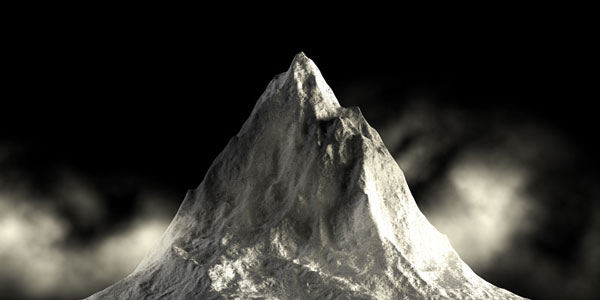 3D Mountain in 3ds Max